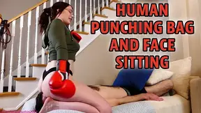 Human Punching Bag And Face Sitting - Mistress Lexi