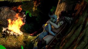 Alexstrasza Lesbianism (futanari Sex)