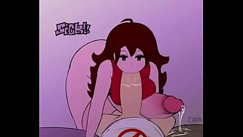 Friday Night Funkin'_ Girlfriend X Boyfrend Futanari Animation by fibillis