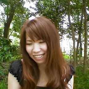 The hot japanese milf Rie Obata has hot day of sex fucking her hairy pussy