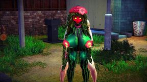 fucking a watermelon in the park - hentai monster girl