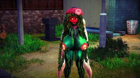fucking a watermelon in the park - hentai monster girl