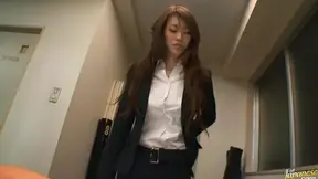 Seira Moroboshi Japanese beauty is a lovely office girl 3