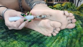 Wartenberg Wheel On Feet - BDSM Sensory Play