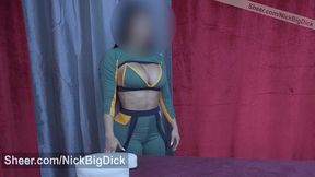 chica masajista le hace un masaje con final feliz y ella se lo folla y se traga su leche