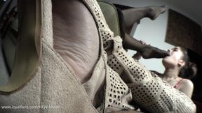 Hungry To Worship Stockinged Feet - Full Movie  [Dawn & Maria]