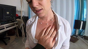 Stepmom teaches stepson about sex and lets him practice in her pussy - Erin Electra