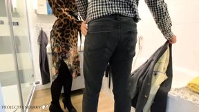 hot girl has sex after dinner in hotel - projectsexdiary
