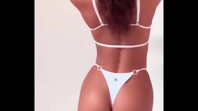 Boutinela All White Bikini Compilation