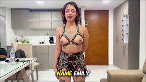 emily sinner - goth alt 18 year old emo babe with fat ass takes huge creampie in her teen pussy latina casting couch
