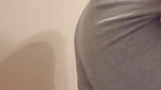 Homemade film of chubby amateur American crossdresser chubby gays assfucked
