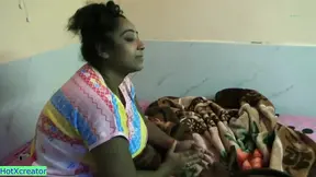 Eager Indian boy satisfies his hot village mistress in steamy Desi sex scene.