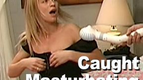 Alica Maxwell & Master Len Caught Masturbating & Spanked LEN667A