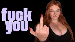 Fuck You - Unethical Findom Manipulation Homewreck Financial Domination Goddess Worship Loser Degradation Verbal Humiliation