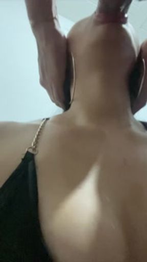 I make deep throat rich cock