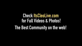 Cam Cutie Its Cleo & Ebony Bud Screw Joe The Cock!