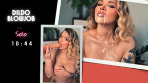 Hot Mouth, Dildo Blowjob, Cum Play Marlene Moore