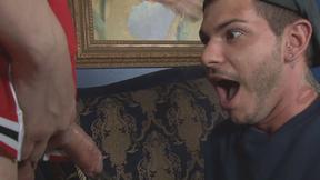 ”Babe TS Jesse drills his butt hard”