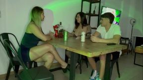 Having sex with two friends