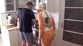 Slave Joschi ordered to rod for his mistress