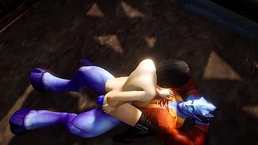 Big Blue Dick Anal - Warcraft Porn Parody