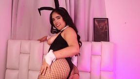 Horny Bunny Puts on a Dance Show and Sucks Your Dick