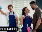 PURE TABOO House Cleaner Alison Rey Flirts With Rich Customer Will Pounder In Front Of Her Husband