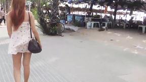 ”Plump Asian beautiful babe wanks off before P-O-V penetration”