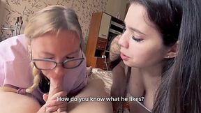 StepMom Catches StepSis and StepBro Fucking Like Amateurs—So She Shows Them How It’s Really Done