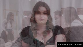 Trans cutie fucked by step uncle in genderxfilm