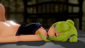 Blonde Futanari Lovers Ignite Steamy Outdoor Encounter in Magical Hentai World