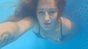Underwater Joi and breathe hold