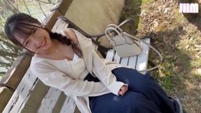 Her Soft Curves Glisten Under the Open Sky as Their Bodies Move in a Silky Rhythm. - B