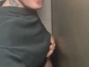 Punk at a gloryhole