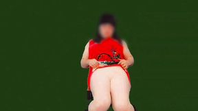 Naughty Femboy with Big Booty Bending Slowly for You