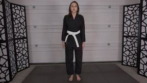 DAISY EARNS HER YELLOW BELT