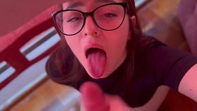 Hot college slut takes a big cock and gets fucked raw in her tight pussy