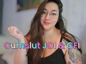 💧🤌 Cumslut JOI & CEI