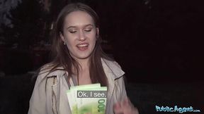 Slutty teen Una Fairy agrees to fuck with Martin Guy on camera
