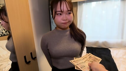 CUTE CHUBBY JAPANESE GIRL WITH NICE TITS