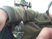 Self Facial JOI - Camgirl Impressed by Cum!