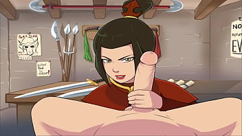 4 Elements Trainer Book 2 Love Part 4 - Azula Handjob - No Commentary