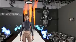 Anime Beauty Struts Her Fallout-Inspired Style in Steamy Adventure