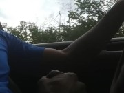Driving and enjoying myself (OnlyFans/Nicksteeledick)