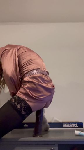 Jess Silk Riding Dildo