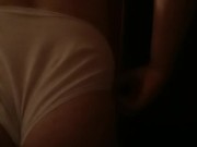 Weedgie on granny pantie