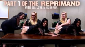 Part 1 of the Reprimand with Gia Love & Morgana 4k