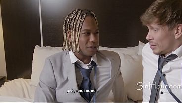 Straight Colleagues Share a Bed and Discover Mutual Attraction