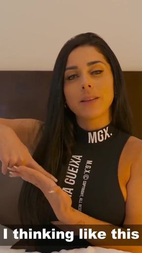 Epic moment from &quot;Busty Brazilian influencer shows her wet pussy to a married taxi driver.&quot;