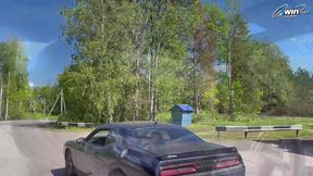 Country female in culo cut-offs stranded outside, mechanic tears up her from behind for molten car fuckfest -